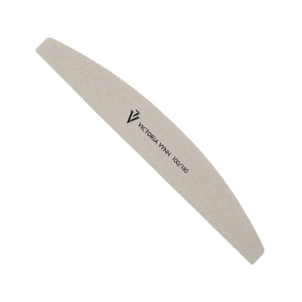 White Crescent Nail File 100/180