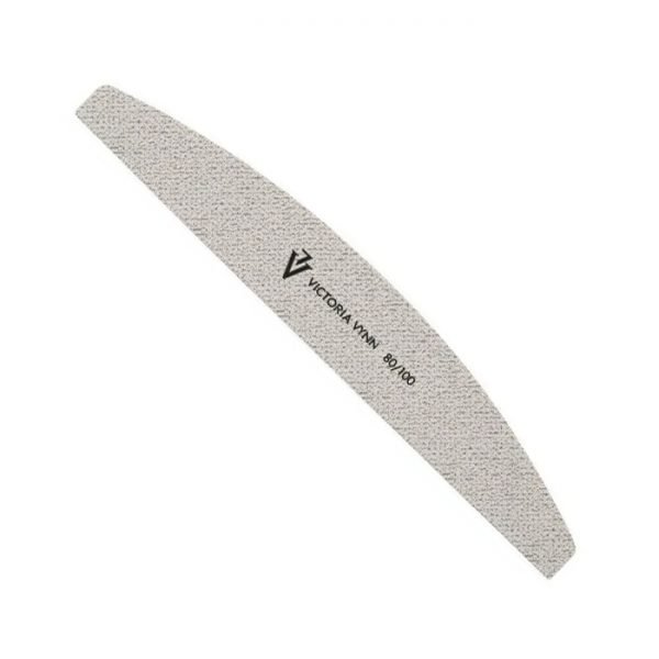 White Crescent Nail File 80/100